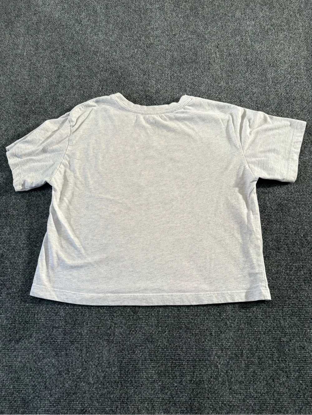 Converse All Star Youth XL 12-15 Gray Graphic T-Shirt